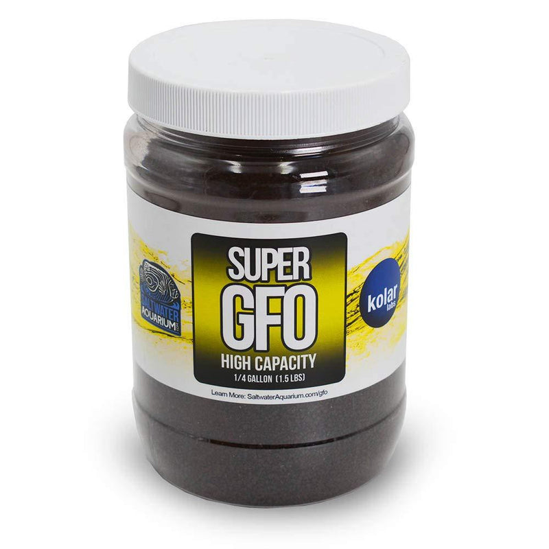[Australia] - SaltwaterAquarium Bulk Super GFO High Capacity Granular Ferric Oxide 1/4 Gallon - 1.5 lbs 