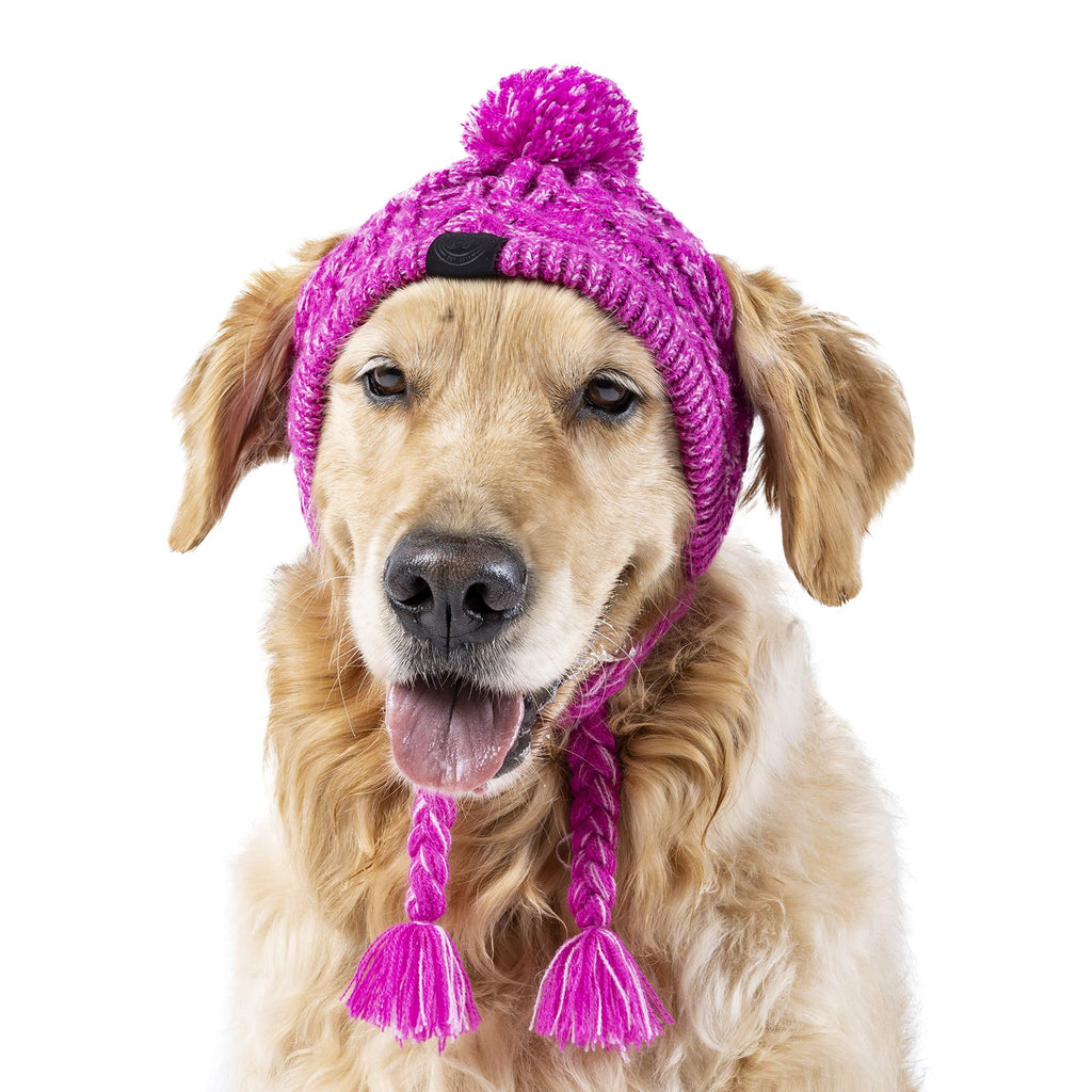 [Australia] - Canada Pooch Polar Pom Pom Dog Hat M Pink 