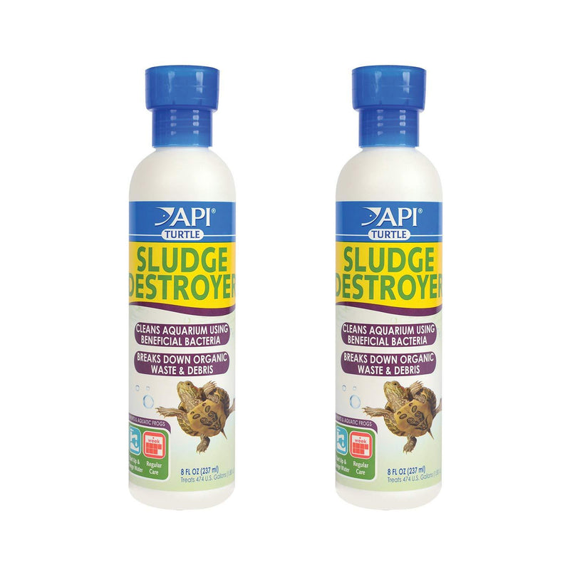 API Turtle Products: Sludge Remover to Clean Aquarium, Water Conditioner to Make Tap Water Safe for Turtles, TURTLEFIX Remedy to treat bacterial infections and repair damaged tissue 2 PACK - PawsPlanet Australia