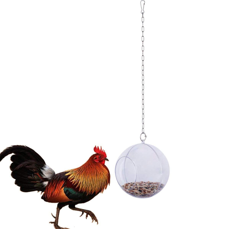 [Australia] - Lanermoon Chicken Hanging Foraging Toys for Hens Feeder Feeding Treat Ball with Veggie and Seed Food for Pet Parrot Bird 