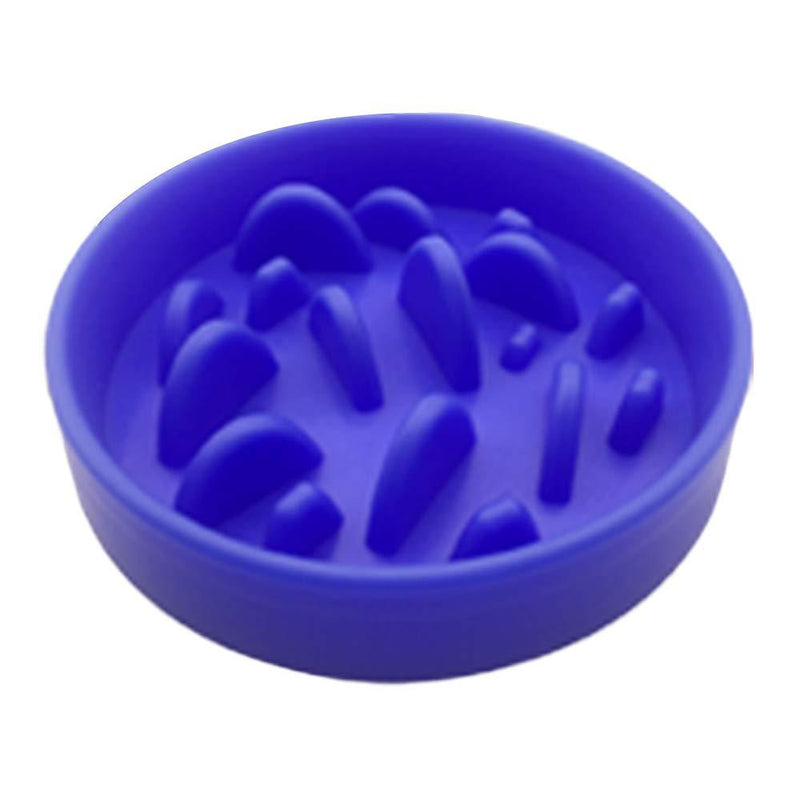 [Australia] - Lover Tang Intimate Meal Training Dog Cat Bowl/Slow Feeder, Water Feeder, Bloat Stop Purple 
