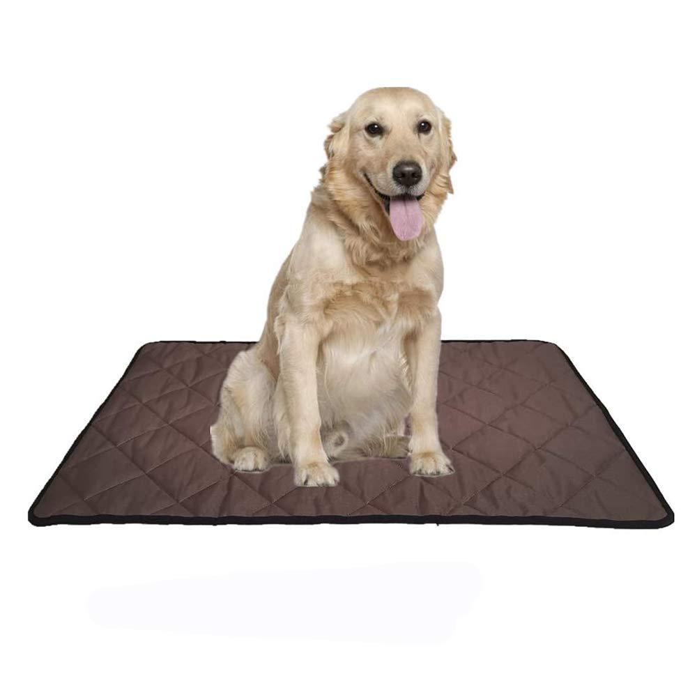 Voluka Dog Crate Bed Mat - Washable Kennel Pad, Anti - Slip Dog Crate Pad is Perfect for Dog Bed,Crate and Kennel 18Wx29L Coffee - PawsPlanet Australia