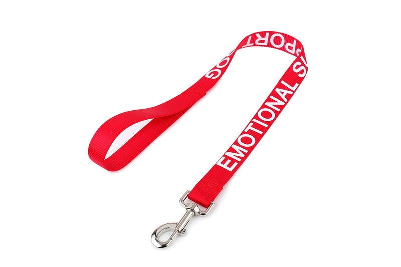 [Australia] - Doggie Stylz Service Dog Leash Wrap or Emotional Support Dog Leash with Large Lettering on Both Sides. Prevent Accidents by Warning Others Your Dog is Working. 