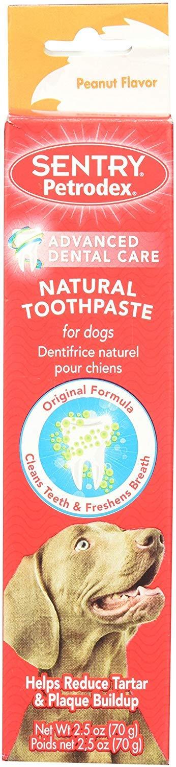 Petrodex Natural Toothpaste Dog - Peanut - 2.5 Oz - PawsPlanet Australia