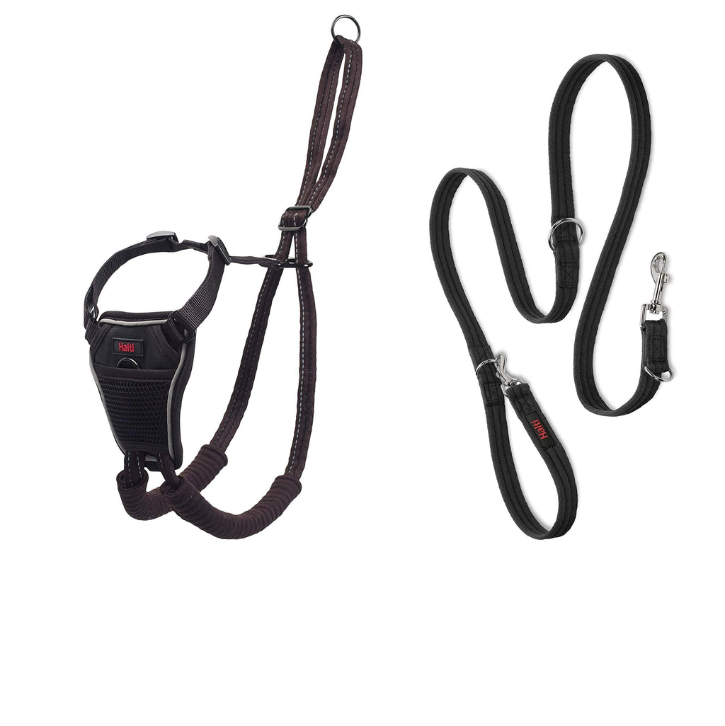 Halti No Pull Harness and Training Lead Combination Pack, Stop Dog Pulling on Walks, Includes No Pull Harness and Double Ended Lead, Medium or Large - PawsPlanet Australia