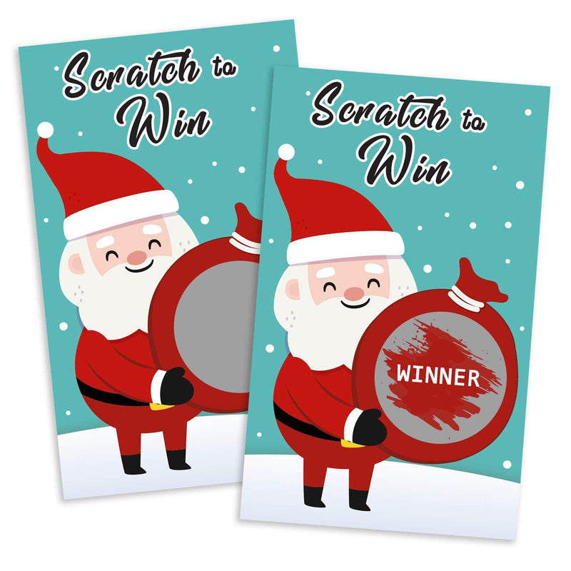 Christmas Party Scratch Off Game - 40 Cards - PawsPlanet Australia