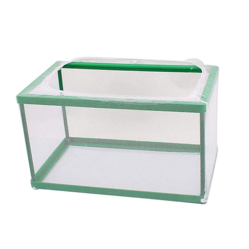 POPETPOP Breeder Box for Fish Tank - Aquarium Breeder Net Fish Isolation Box, Hatching Box,Fish Spawning Incubator, Water Isolation Net Hatchery(26.5x15x15cm) - PawsPlanet Australia