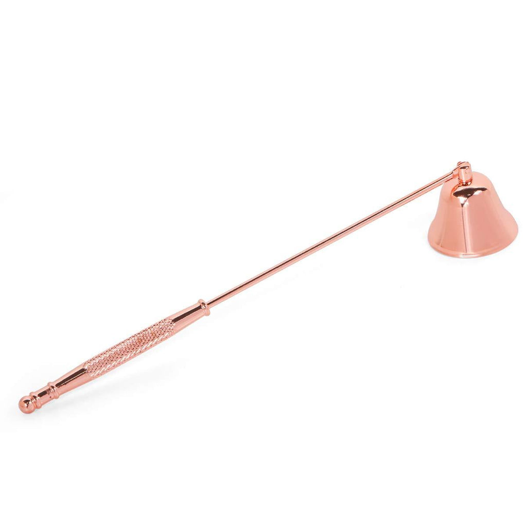 Harapu Candle Snuffer, Candlesnuffers Wick Snuffer Candle Accessory with Long Handle for Putting Out Extinguish Candle Wicks Flame Safely (Rose Gold) - PawsPlanet Australia