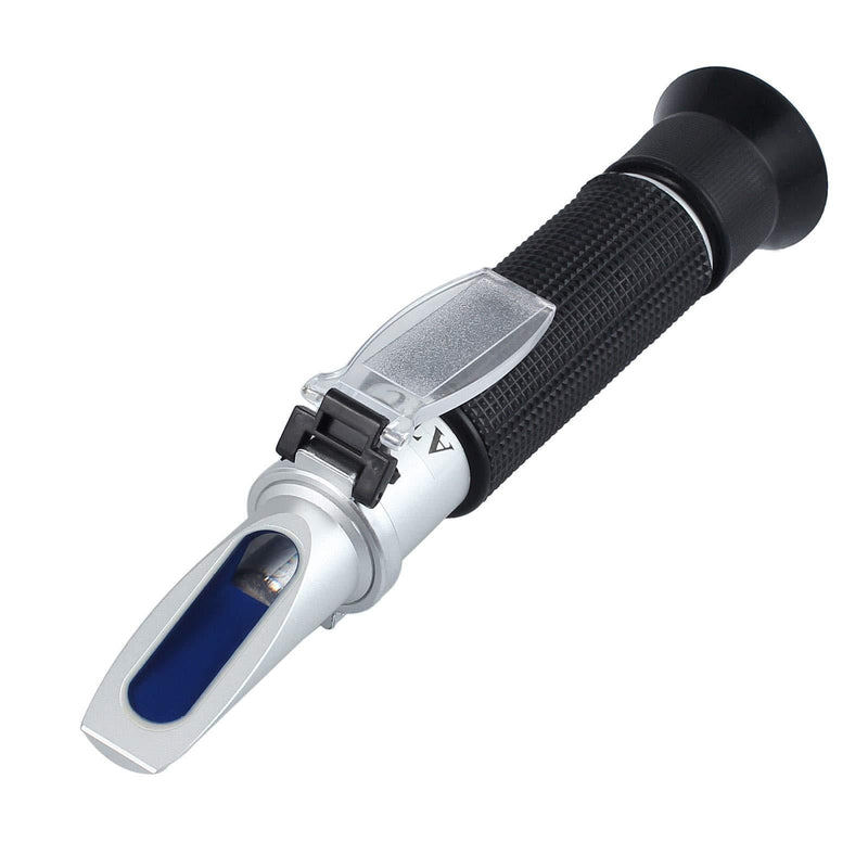 Abuycs Salinity Refractometer for Seawater and Marine Fishkeeping Aquarium, Saltwater Tester Hydrometer, Dual Sacle 0-100ppt & 1.000-1.070 Specific Gravity with ATC Automatic Temperature Compensation - PawsPlanet Australia