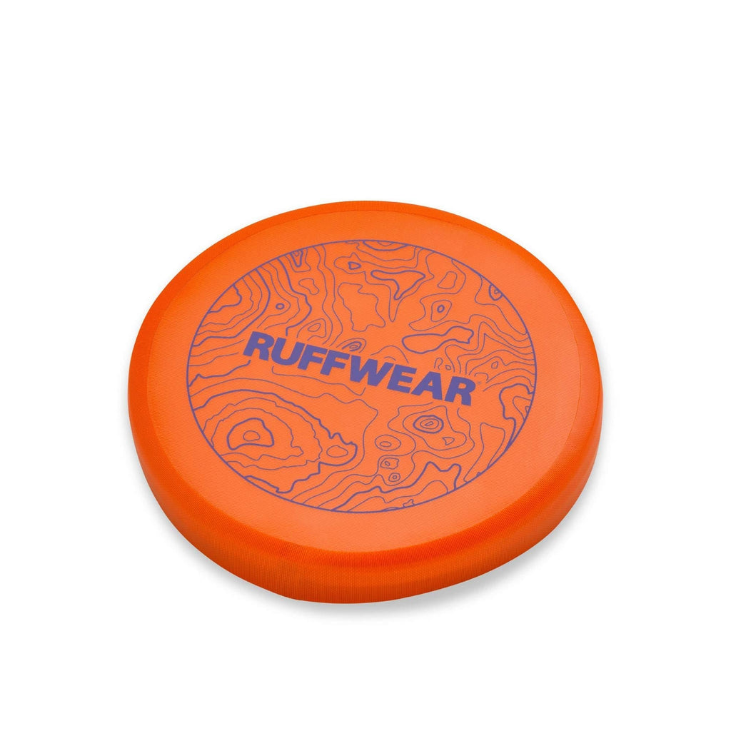 RUFFWEAR, Camp Flyer Dog Toy, Lightweight and Flexible Disc for Fetch Mandarin Orange - PawsPlanet Australia