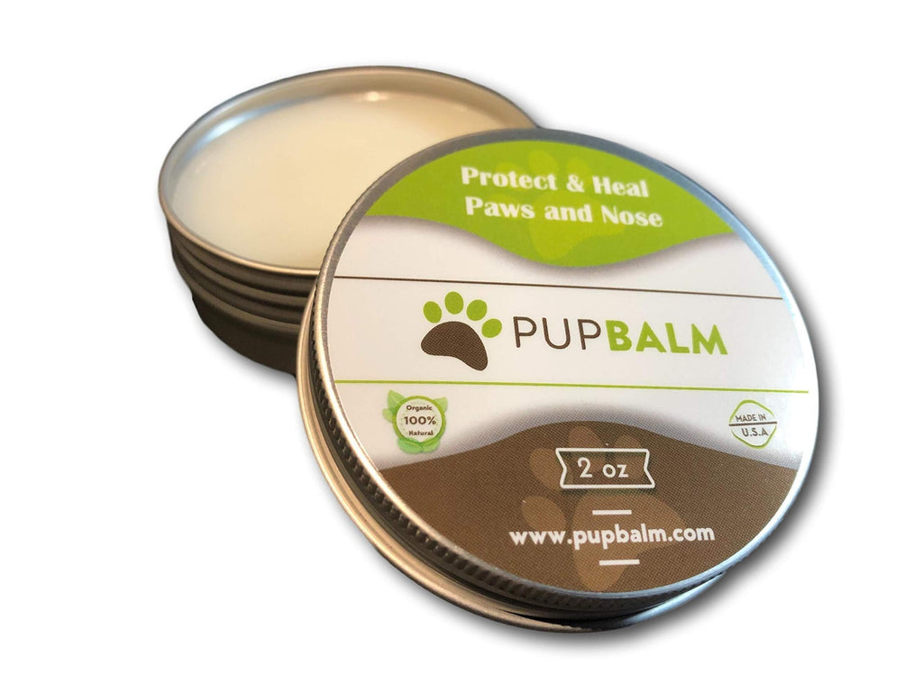 [Australia] - Top Dog Chews Pup Balm 100% Organic and Natural Made in The USA Wax. Protect & Heal Paws and Nose 