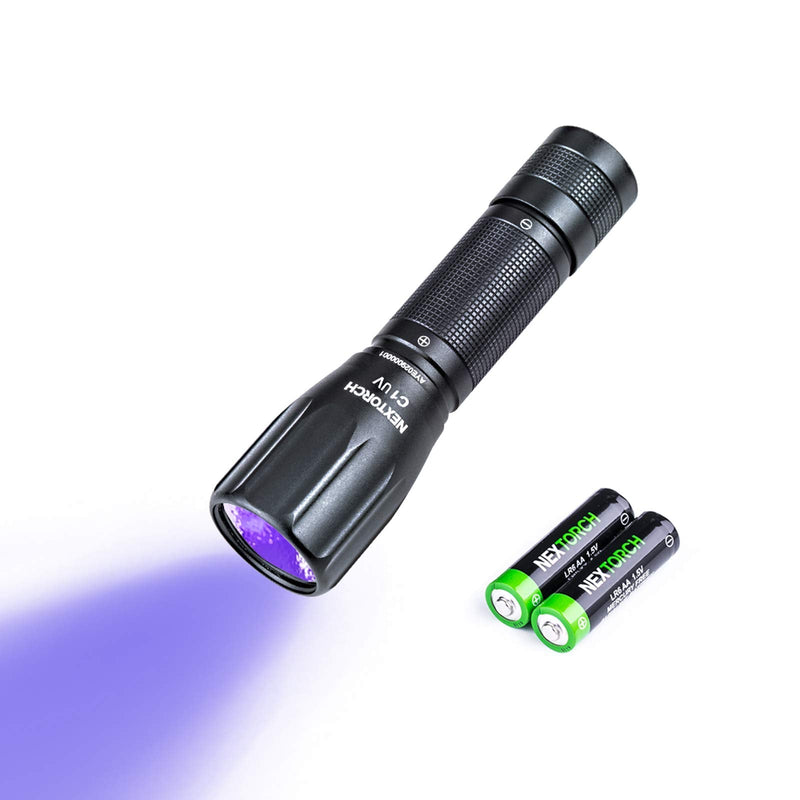 UV Led Blacklight Flashlights Detector Ultraviolet Pocket-size LED Torch for Pets Urine and Stains Find Stains on Carpet, Rugs 3D Printed Resin (365nm UV) 365nm UV - PawsPlanet Australia
