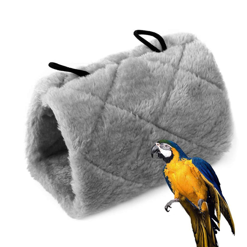 [Australia] - STONCEL Parrot Bird Hammock Hanging Cave Cage Plush Snuggle Happy Hut Tent Bed Bunk Parrot Toy L 