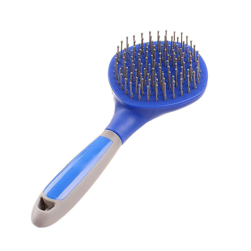 [Australia] - BOTH WINNERS Mane and Tail Brush for Horses and Dogs with Soft Touch Grip Royal Blue 