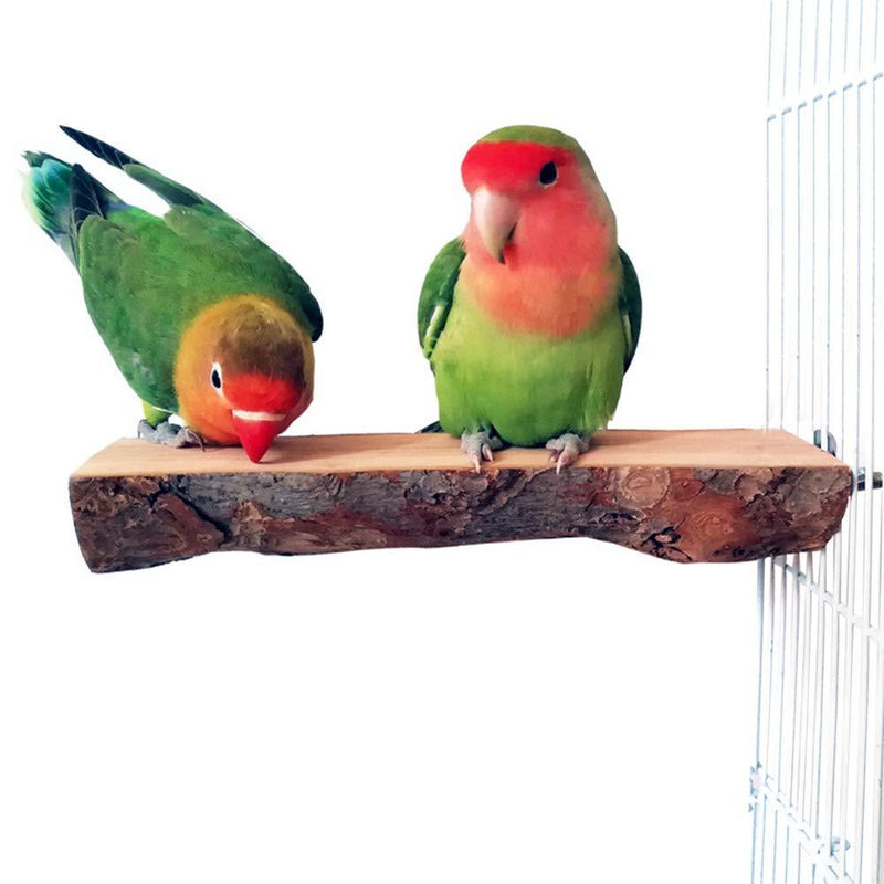 [Australia] - Bird Perch Stand, Parrot Birdcage Natural Stand, Pet Applewood Playstand for Gerbil Hamster Budgie Cockatiel Parrot Rat Parakeet, Bird Climbing Stairs for Conure Parakeet Budgie Cockatiels Lovebirds 2.76"-3.15"(W)*5.9"(L) 