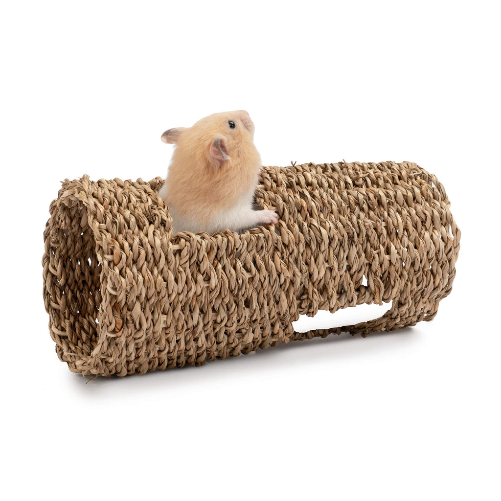 Niteangel Creative & Composable Hamster Tunnel - DIY & Build Unique Tube Burrow as Hideout for Small Sized Animals Like Hamsters Mouse Gerbils Mice 7.5-inch L - HC - PawsPlanet Australia