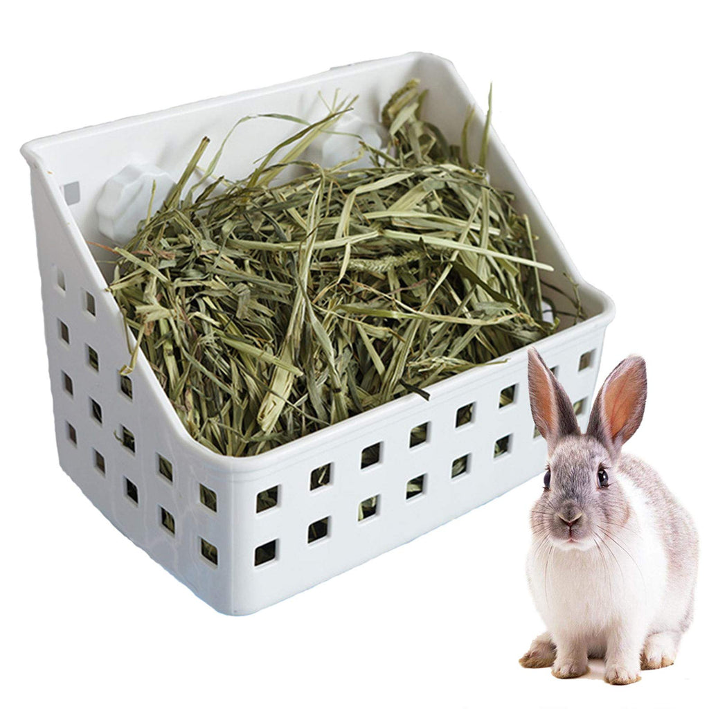 Rabbit Hay Feeder Large Hay Manger Holder for Bunny Guinea Pig Chinchilla - PawsPlanet Australia