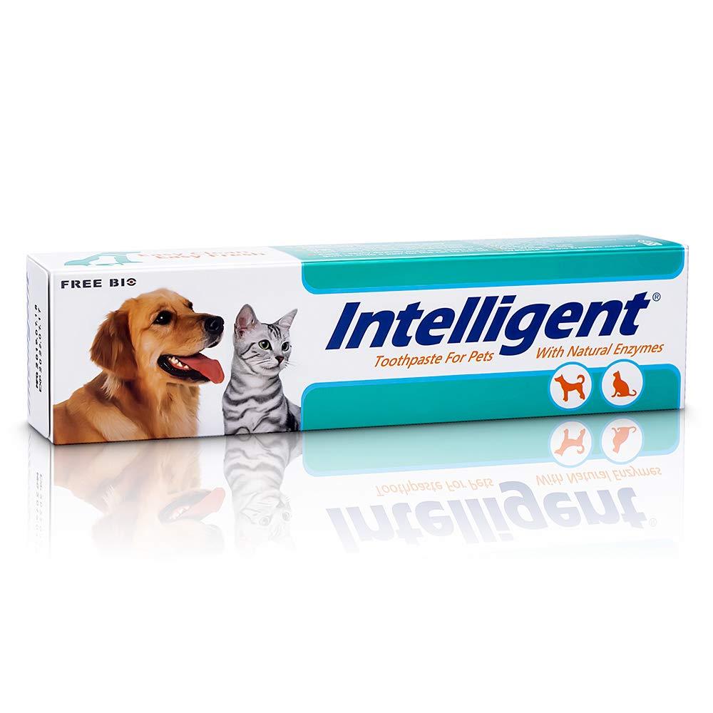 Intelligent Dog Toothpaste Enzymatic for Dog Teeth Cleaning, Breath Fresh, Best Natural Cat and Dog Dental Care, 2.8 Ounce - PawsPlanet Australia