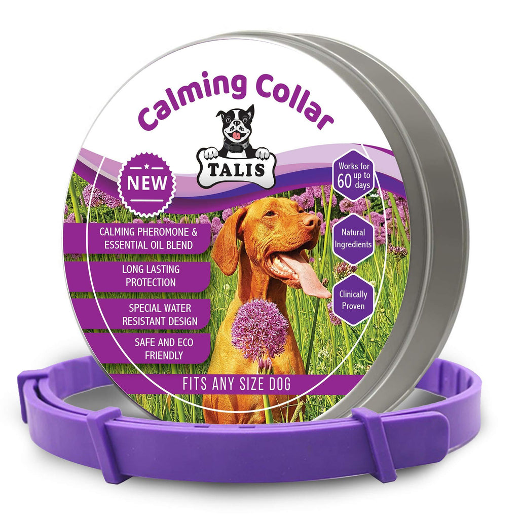 [Australia] - Calming Collar for Dogs Made with Natural Ingredient to Help Your Dog Allays Feel Secure, Happy and Healthy Adjustable Anxiety Natural Calm Collars, Fits All Dogs Small Medium & Large 