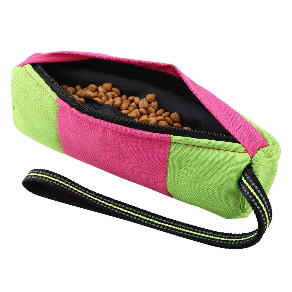 [Australia] - Yutiny Pet Treat Bag Dog Obedience Training Wrist Bag Pet Reward Pouch Bait Bag Dog Treat Carrier Holder Doggie Puppy Treat Snack Bags 