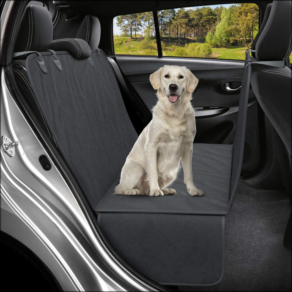 Active Pets Dog Back Seat Cover Protector Waterproof Scratchproof Hammock for Dogs Backseat Protection Against Dirt and Pet Fur Durable Pets Seat Covers for Cars & SUVs XL Black - PawsPlanet Australia