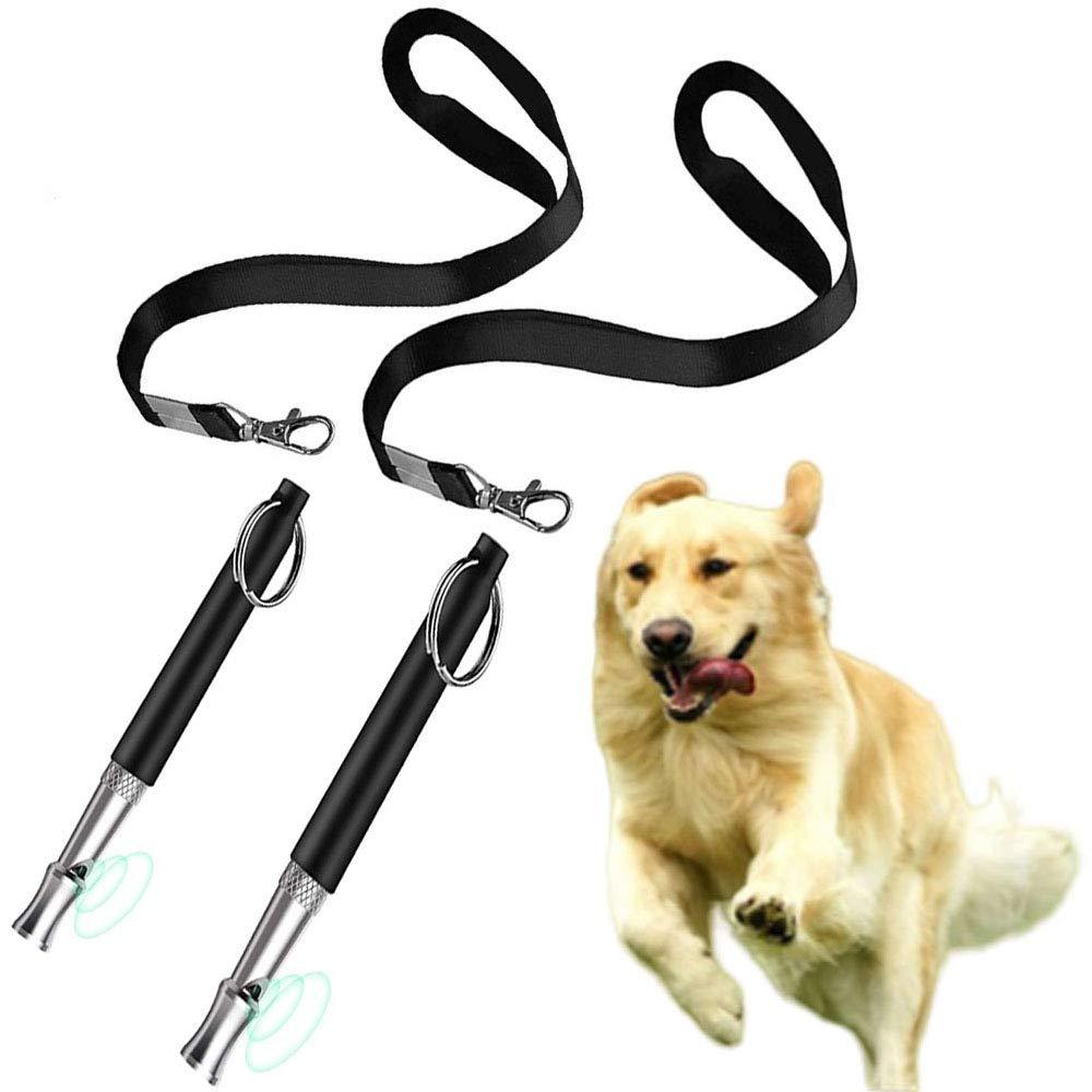 [Australia] - Dog whistle to stop barking Dog Whistle, Ultrasonic Dog Training Whistles with Adjustable Frequencies, whistle dogAdjustable Pitch Ultrasonic Training Tool Silent Bark Control for Dogs (2 Pack). 