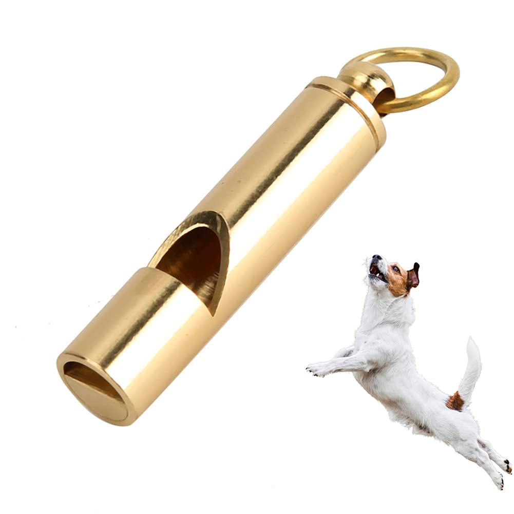 Pssopp Dog Training Whistle Dog Birds Metal Training Whistle Aluminium Alloy Ultrasonic Dog Birds Training Whistle Behavior Trainer for Obedience and Recall - PawsPlanet Australia