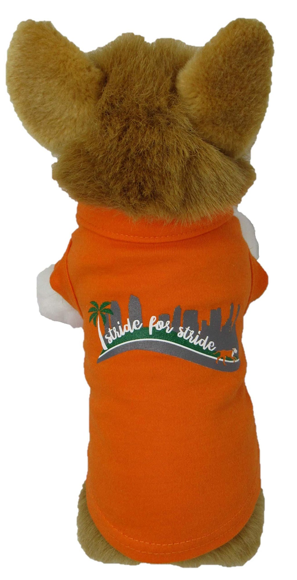 [Australia] - Fetch the Sun Dog’s Stride for Stride Running T-Shirt S Orange 