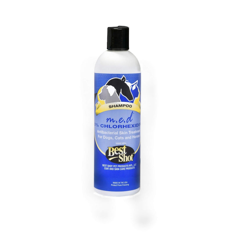 [Australia] - Best Shot Pet Chlorhexidine Shampoo, 12 Oz, Aqua (V1) 