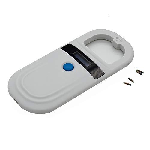 [Australia] - ECARE Microchip Scanner RFID 134.2Khz，Mini USB FDX-B Portable pet ID Microchip Reader Scanner with LED Display for Animal Tracking and Management 