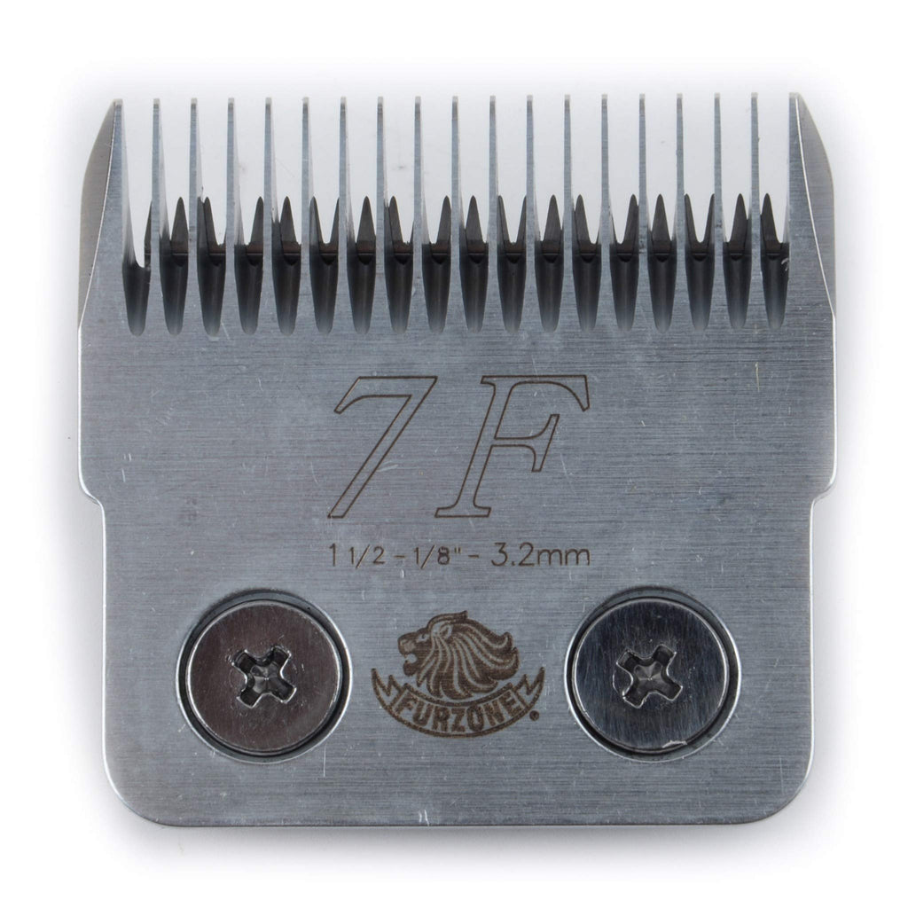 [Australia] - Furzone Detachable Pet Clipper Blade - Made of Extra Durable Japanese Steel, Compatible only with D Series Flash Clippers, Size 7F-3.2mm 