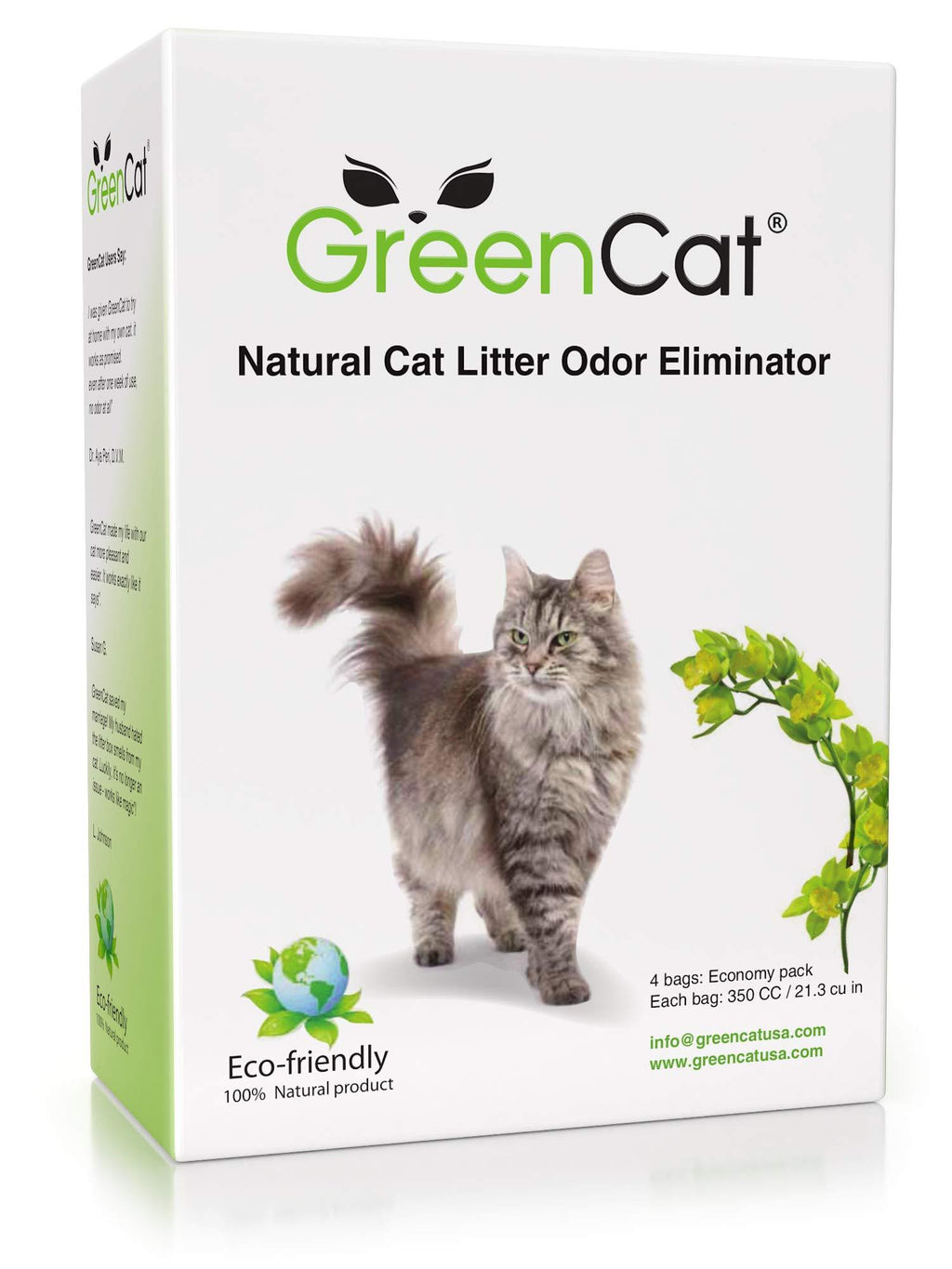 [Australia] - GreenCat Cat Litter Deodorizer One Bag 