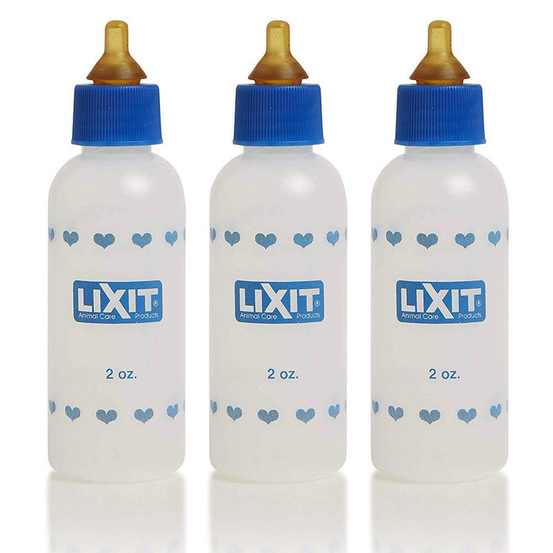 Lixit Nursing Bottles for Small Animals 2oz Pack of 3 - PawsPlanet Australia
