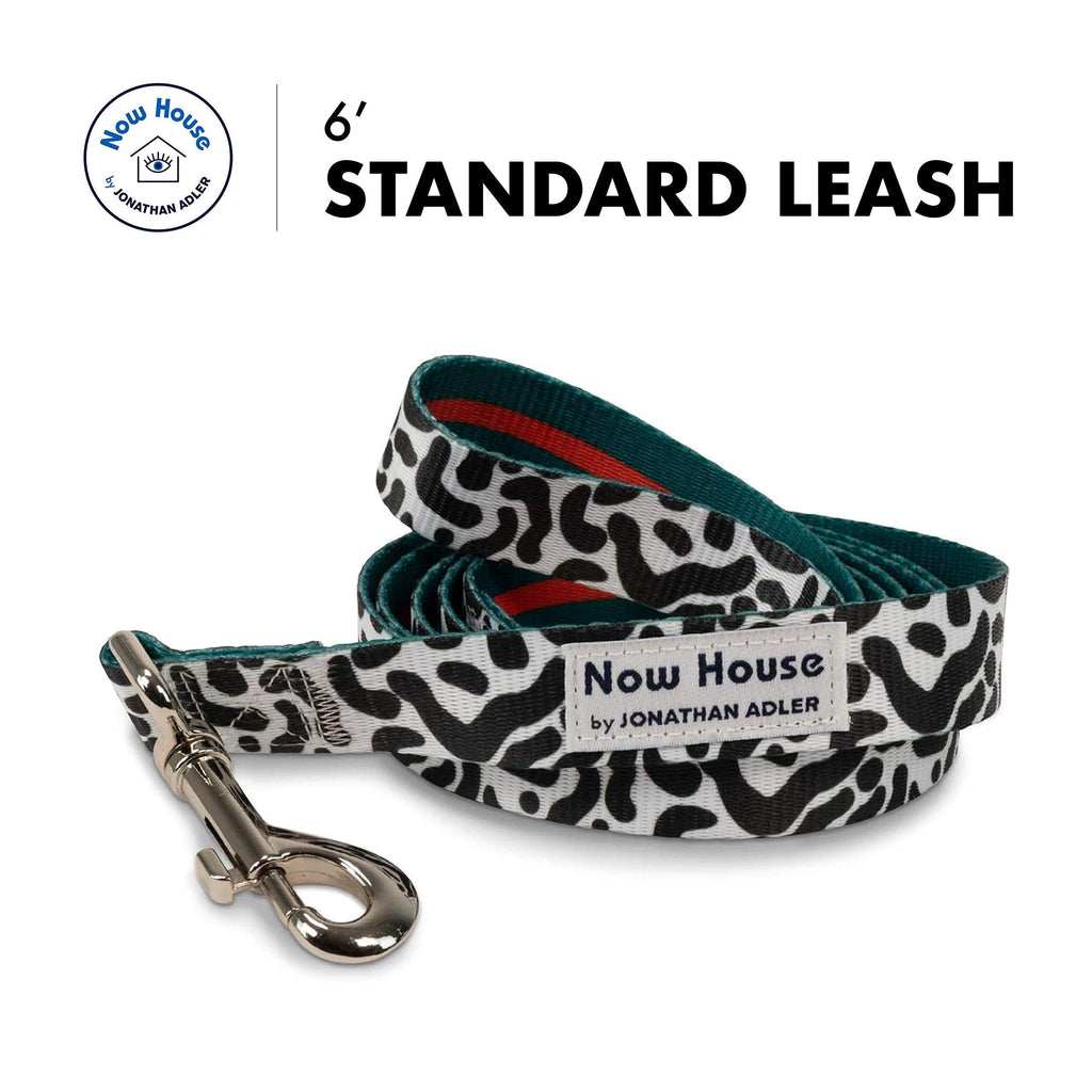 [Australia] - Jonathan Adler: Now House Mint Terrazzo Multi-Functional Leash, Stylish and Functional Way to Keep Your Dog Looking Great Standard Leopard 