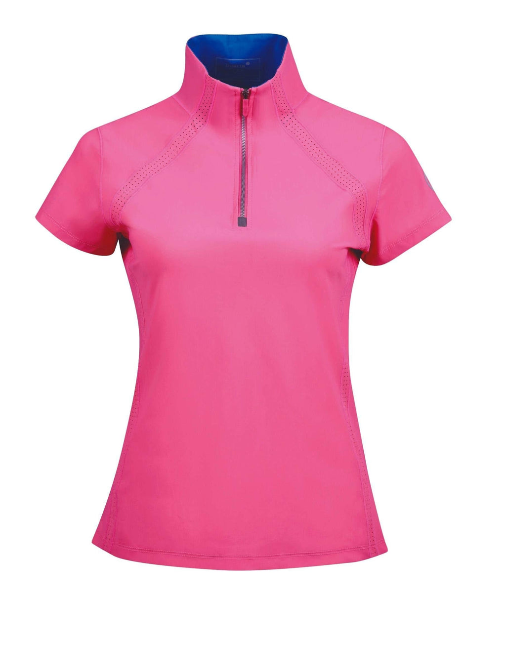 Dublin Maddison Technical Airflow 1/2 Zip Top (Carmine Rose, X-Small) - PawsPlanet Australia