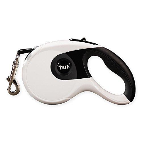 [Australia] - ABC-PET Dog Rope Lead,Duty Retractable Dog Leash with Anti-Slip Handle,Dog Slip Rope Leash white 16.5ft/5m under 88pounds dog 