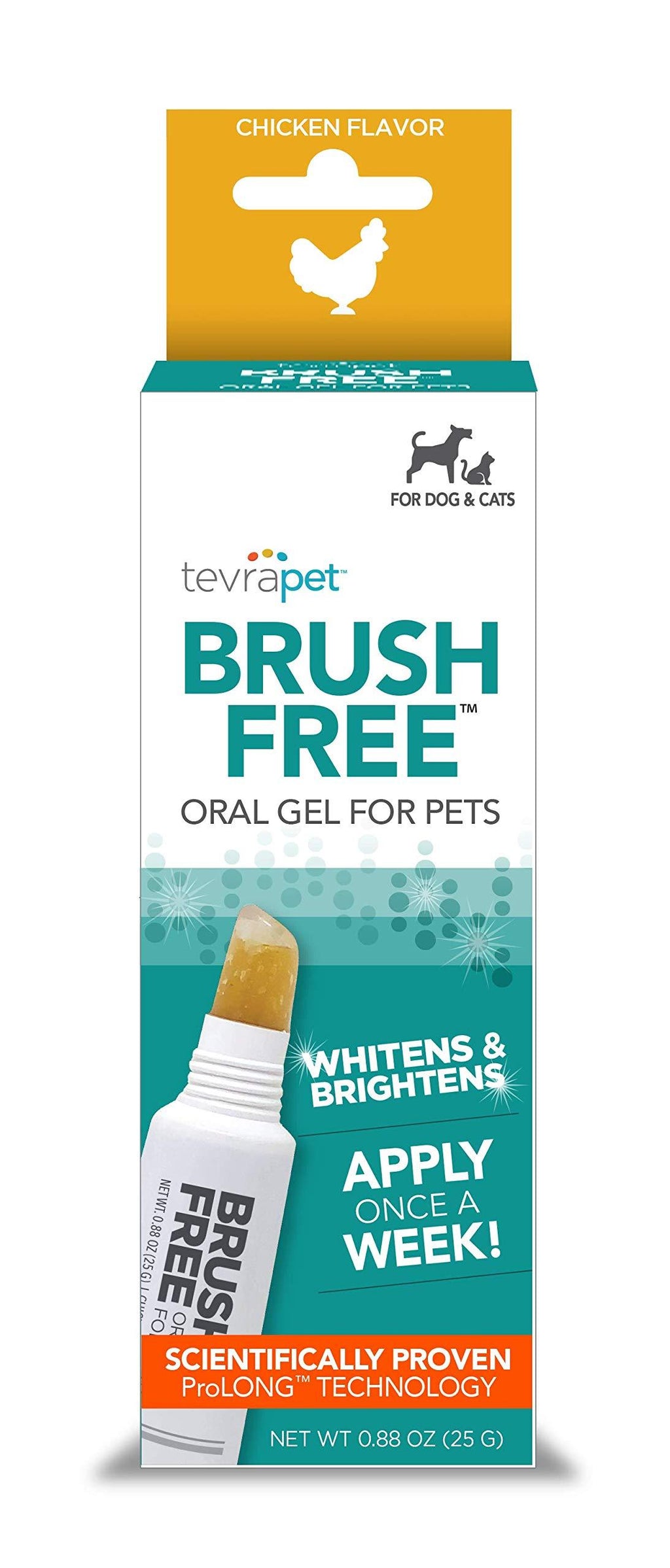 Tevra Pet Brush Free Oral Gel for Pets - PawsPlanet Australia