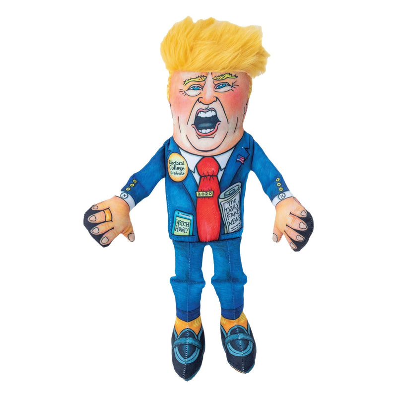[Australia] - FUZZU Donald Trump Special Edition Political Parody Novelty Cat Toy - Durable & Non-Toxic with U.S. Grown Certified Organic Catnip (8") 