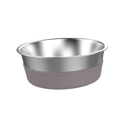 [Australia] - Messy Mutts Stainless Steel Heavy Gauge Bowl with Non-Slip Removable Silicone Base Small, 2.5 Cups 