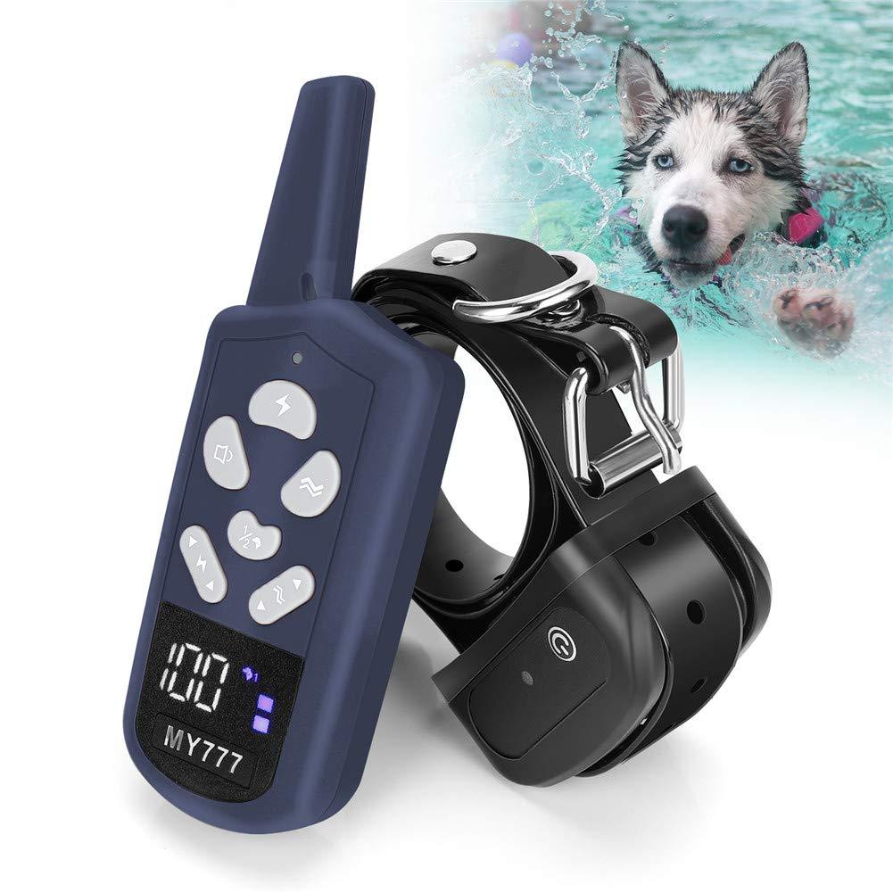 [Australia] - Dog Training Collar - E Collar for Dogs with 3 Training Modes Including Beep and Vibration,Training Collar with Remote Up to 1800ft Range,1-100 Adjustable Training Levels for Large,Medium,Small Dogs 