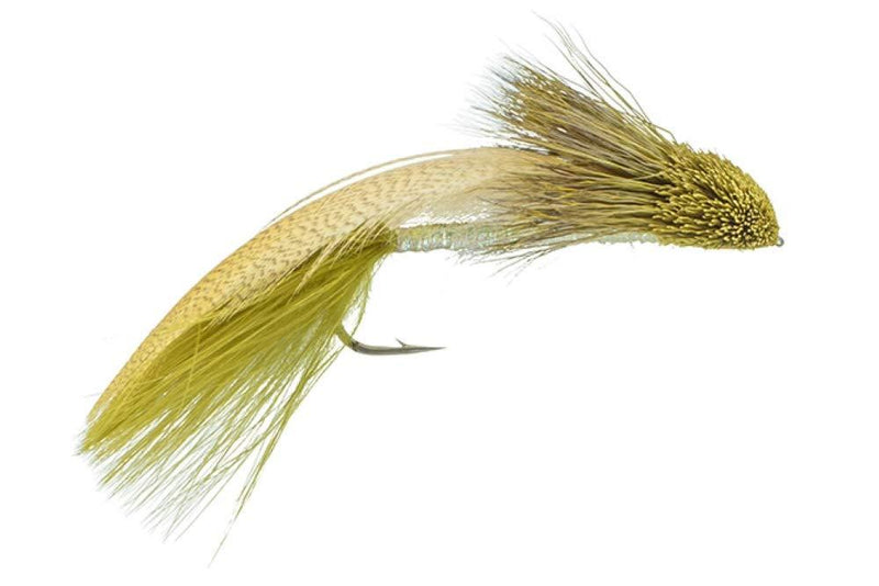 Galloup's Zoo Cougar Streamer Fly - 3 Pack #2 - 6 Pack Olive - PawsPlanet Australia