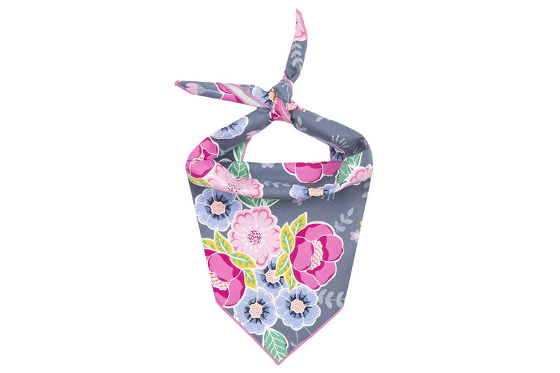 [Australia] - Willowear Floral and Tropical Dog Bandanas for Spring and Summer Small Blossom 
