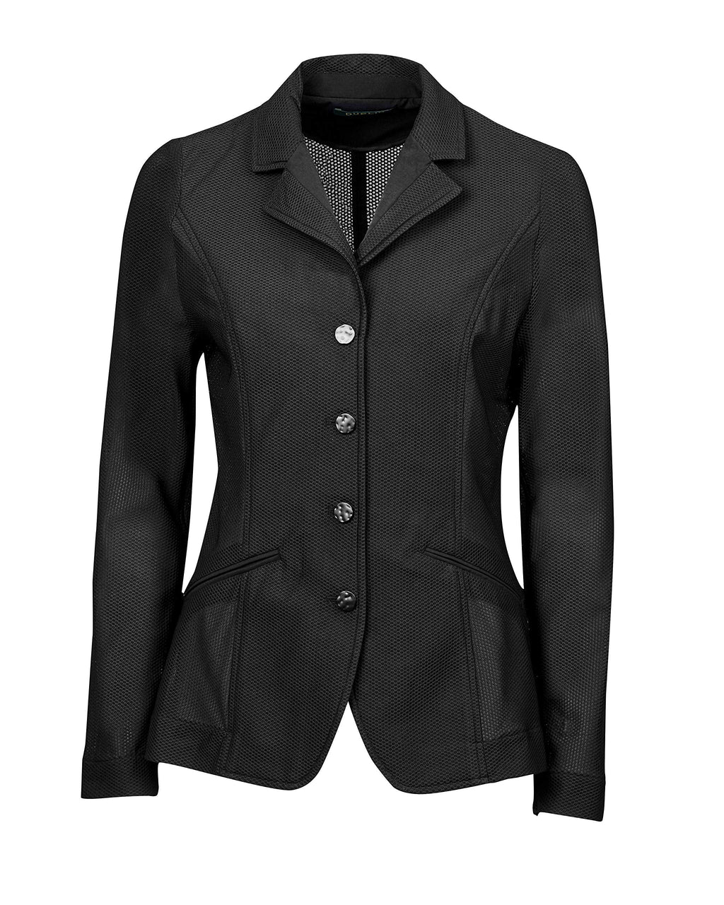 Dublin Hanna Mesh Tailored Women's Show Jacket II Black 6 - PawsPlanet Australia