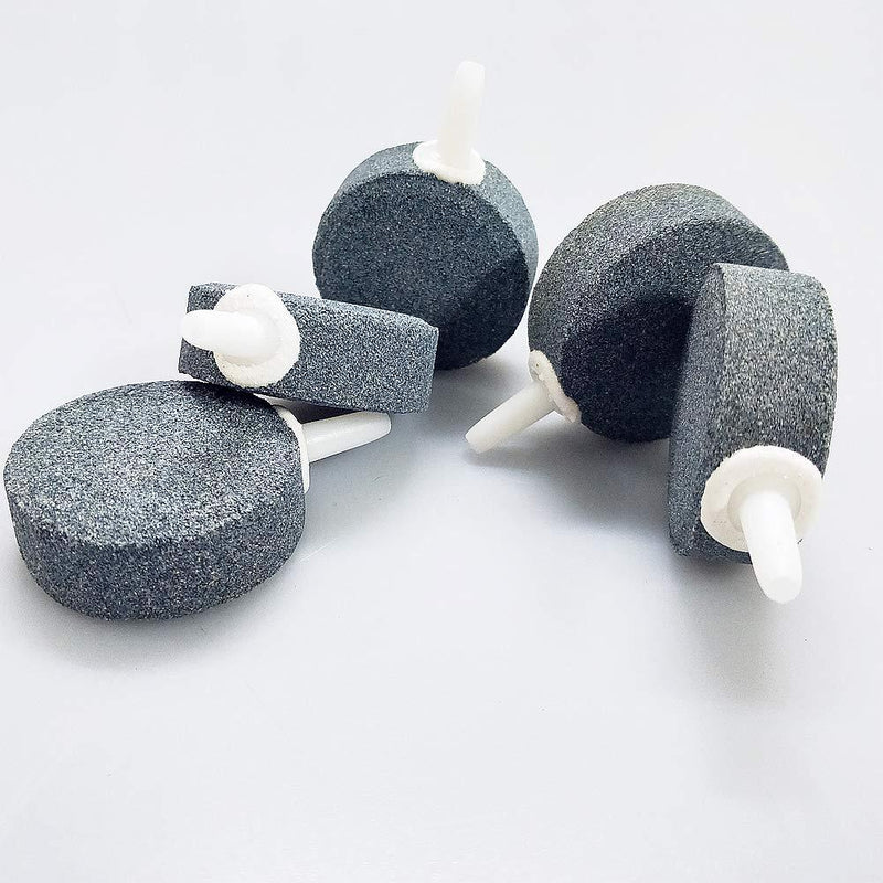 [Australia] - BASE WAVE 1.4'' Cake Type Air Stone (Pack of 5) Hydroponics Pump Accessories Bubble Stone for Aquarium 