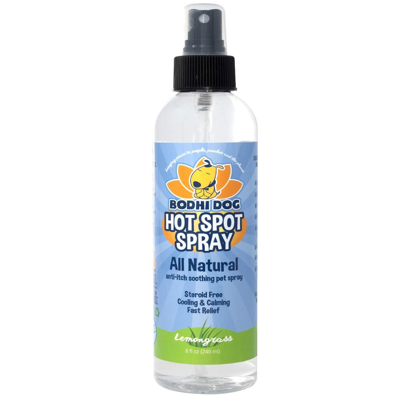 Natural Pet Hot Spot Spray | Soothing Plant Based Dog Treatment | Healing Allergies Anti Itch Dry Skin Relief for Dog | Professional Grade Quality - Made in USA - 1 Bottle 8oz (240ml) - PawsPlanet Australia