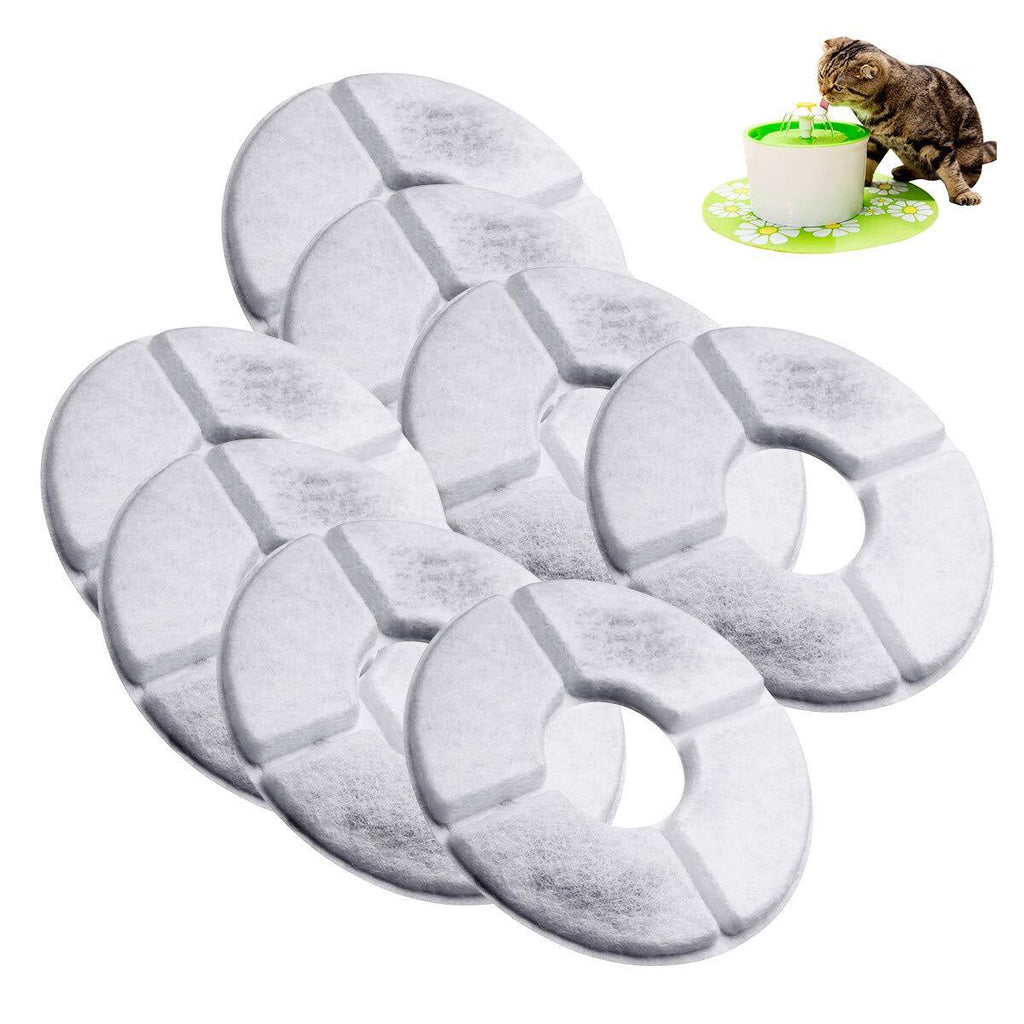isYoung Replacement Filter - Compatible with Our Cat Fountain 1.6 L 8 PACK - PawsPlanet Australia