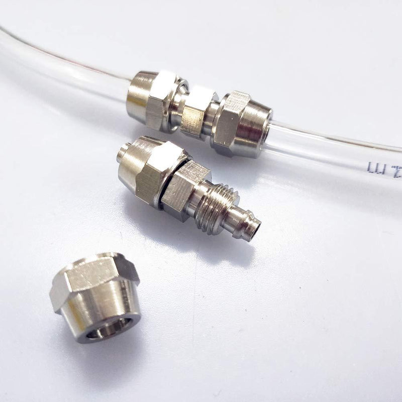 [Australia] - BASE WAVE Aquarium CO2 Tubing Line Staight Conector(Pack of 2) CO2 Line Reforming Fittings … 