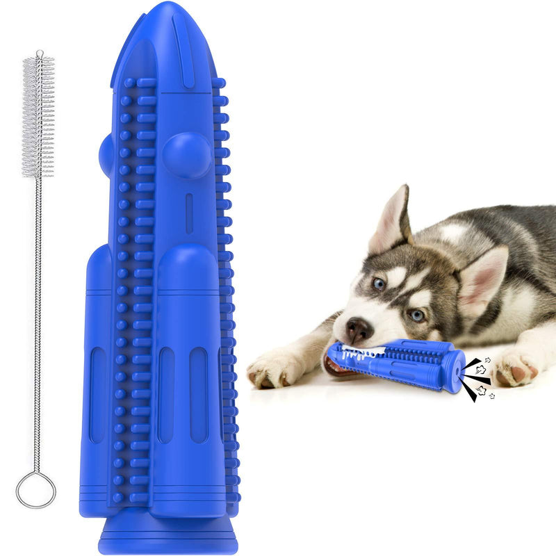 Dog Toys Toothbrush Chew Toy Squeaky Teeth Cleaning Toy Puppy Brushing Stick Dental Oral Care for Small Medium Dogs (Fit 20-70 lbs) LA - PawsPlanet Australia