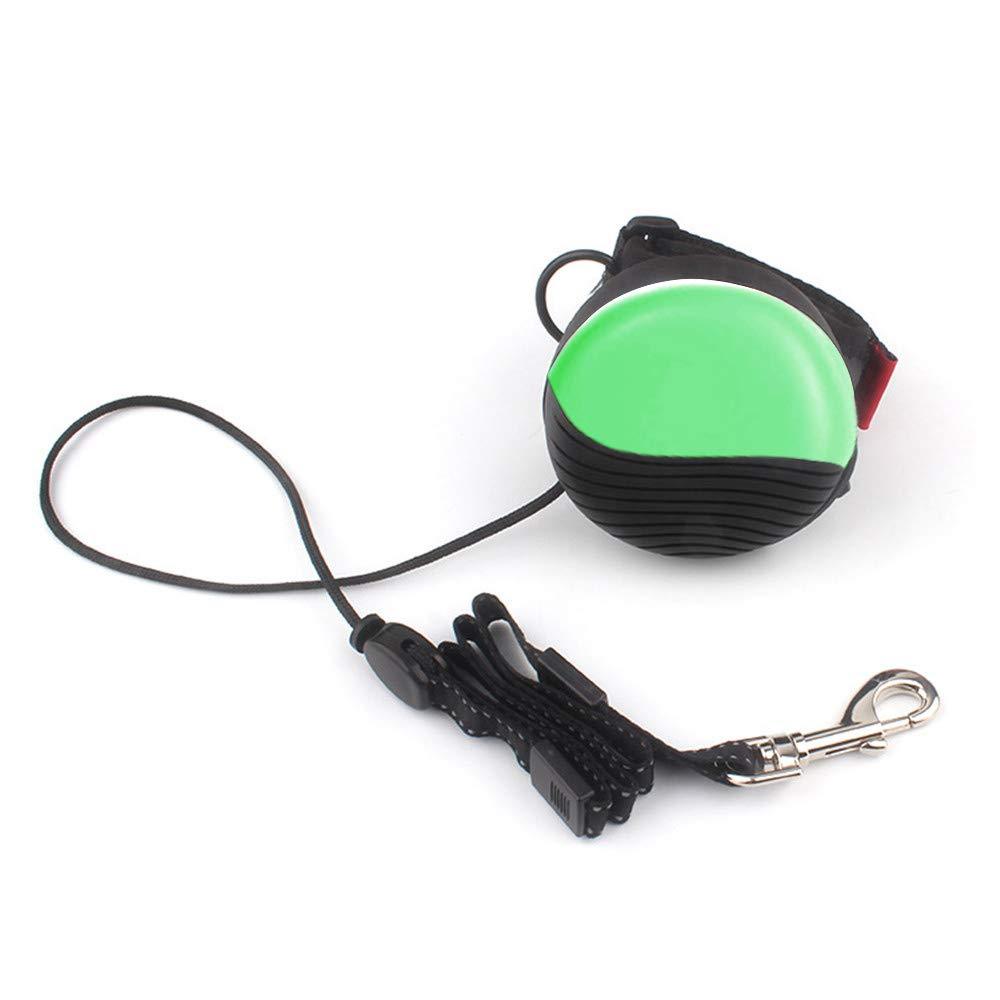 [Australia] - CHIVENIDO Retractable Dog Leash Extendable Puppy Running Leash Flexi Dog Leash for Large Dogs 2.5Meter Wrist Belt Strap Hands-Free Leash for Big/Medium/Small Pest Dogs&Cats green 
