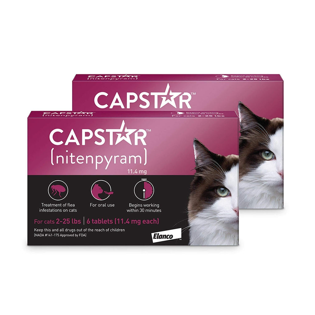 [Australia] - Capstar Flea Tablets for Cats 2-25 lbs., Count of 12, 12 CT 